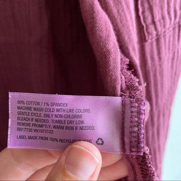 Universal Thread || Tie Front Button Up - Picture 7 of 7